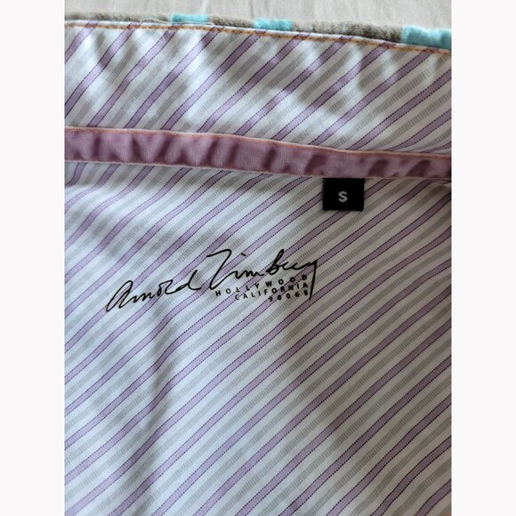 Women's Arnold Zimberg Plaid Shirt (S) - Picture 4 of 9